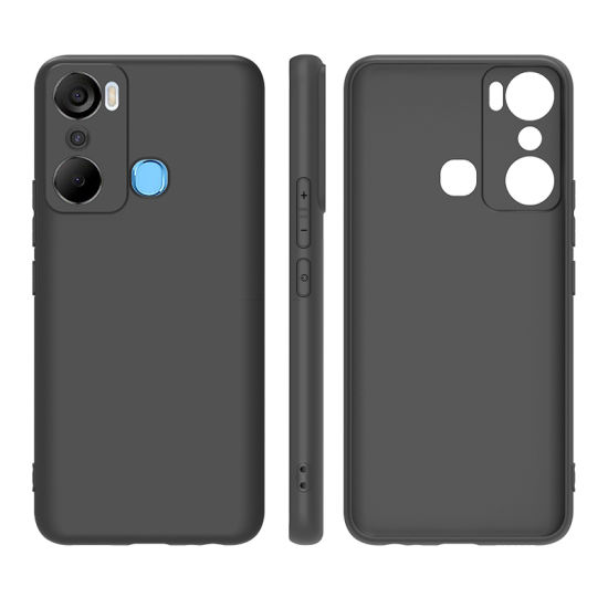 Infinix  20i  Soft Silicon Case With Side Pattern
