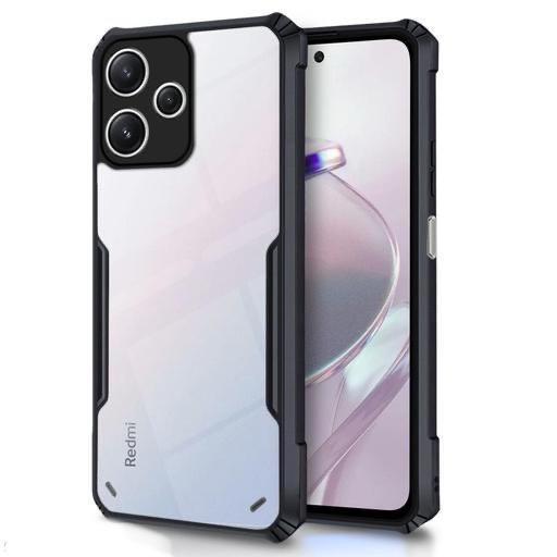 Redmi 13c (5g) Ipaaky Back Transparent Case - Black (Other)