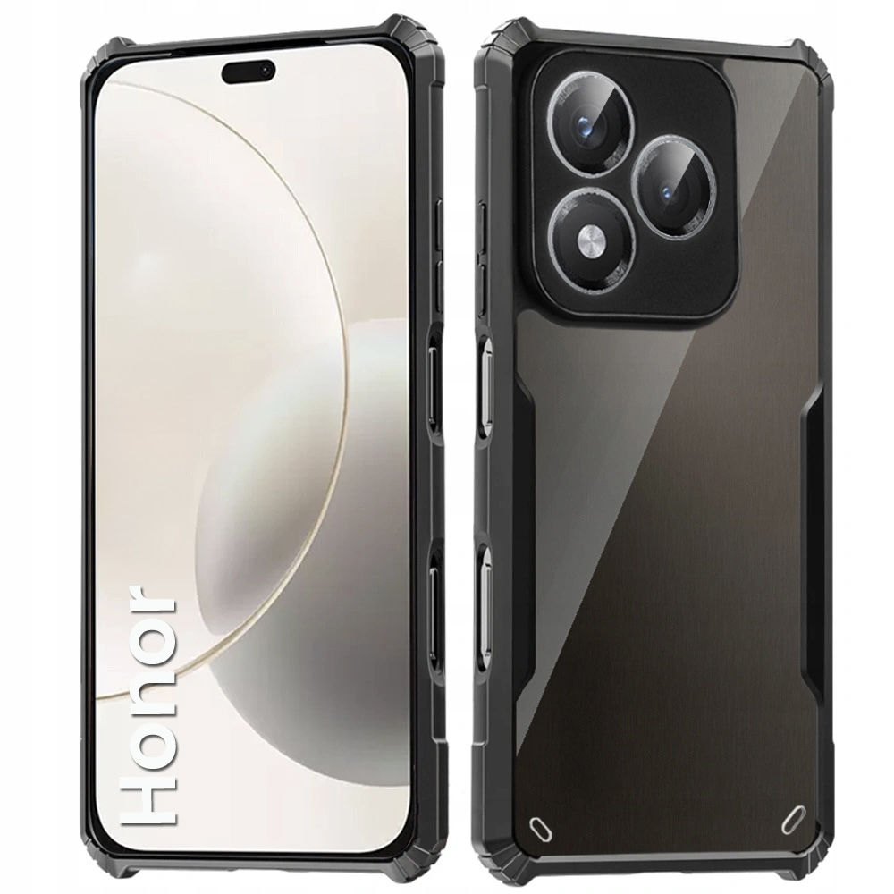 Honor X8D Ipaaky Back Transparent Case With Side Border