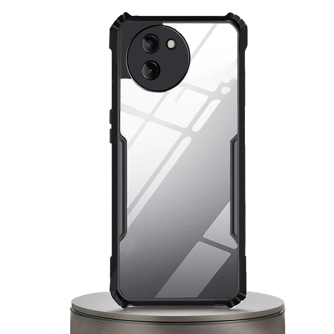 Vivo T3X (5g) Ipaaky Back Transparent Case With Side Border