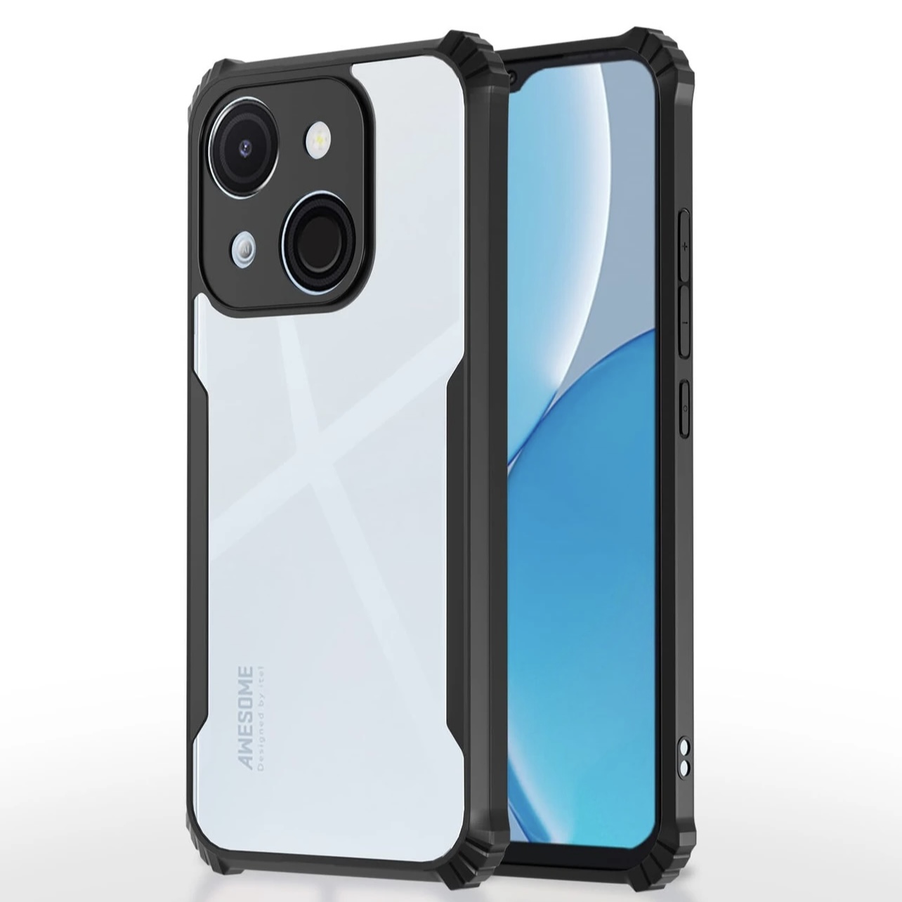 Itel A50c Ipaaky Case With Back Transparent