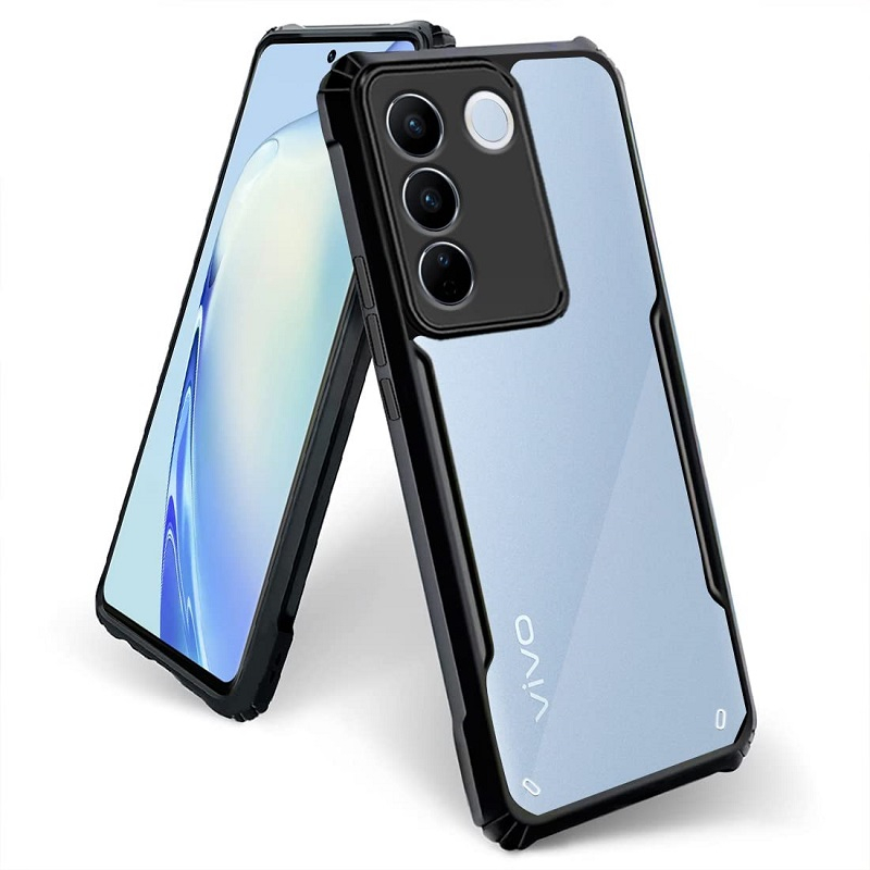 Ipaaky Case For Vivo V27E - Black (Other)