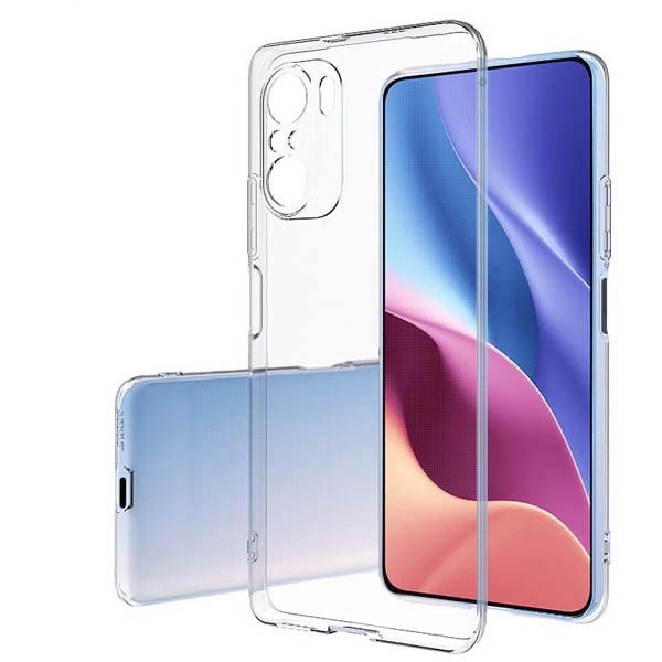 Poco F3 TPU Transparent Case With Side Bumped - Other