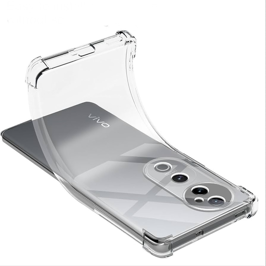 Vivo S19 Pro (5g) TPU Transparent Case With Side Bumped - Other 