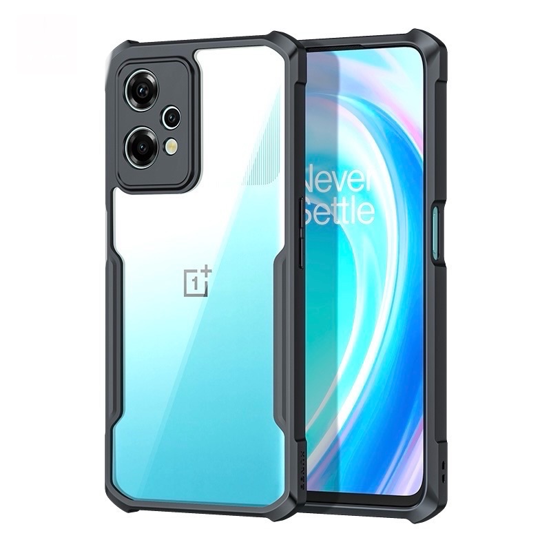 OnePlus Nord CE2  Lite (5G) Ipaaky Case With Back Transparent - Black (Other)