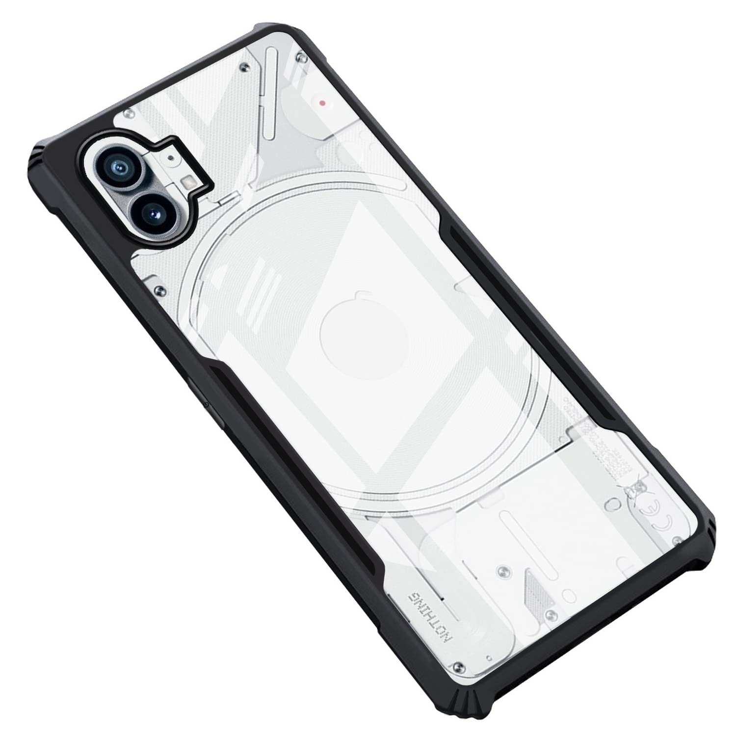 Nothing 1 Ipaaky Case With Back Transparent - Black (Other)