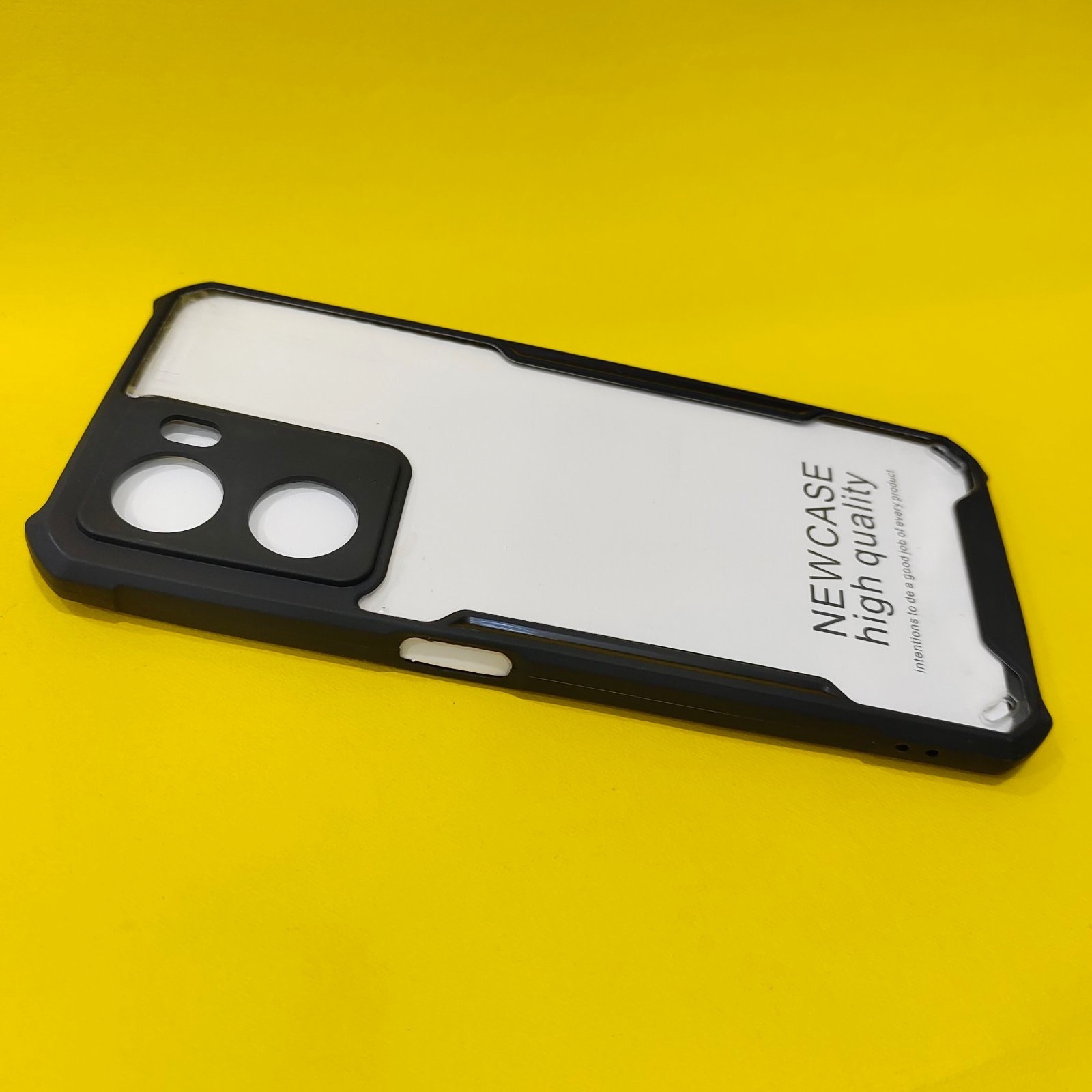 OnePlus N20 SE Ipaaky Case With Back Transparent- Black (Other)