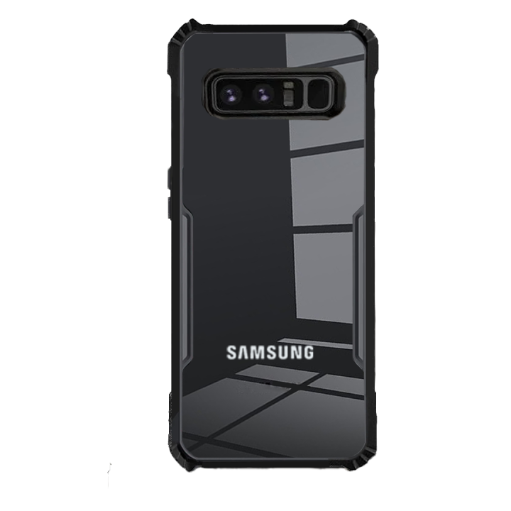 Samsung Note 8 Ipaaky Back Transparent Case With Side Border
