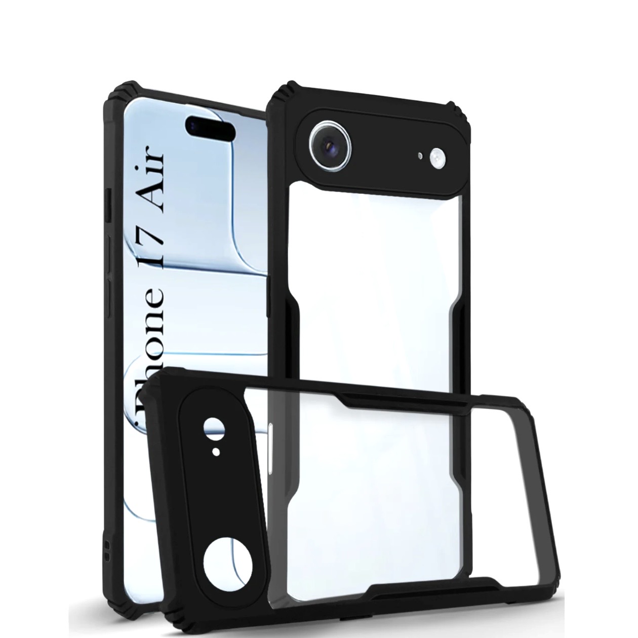 Iphone 17 Air Ipaaky Back Transparent Case