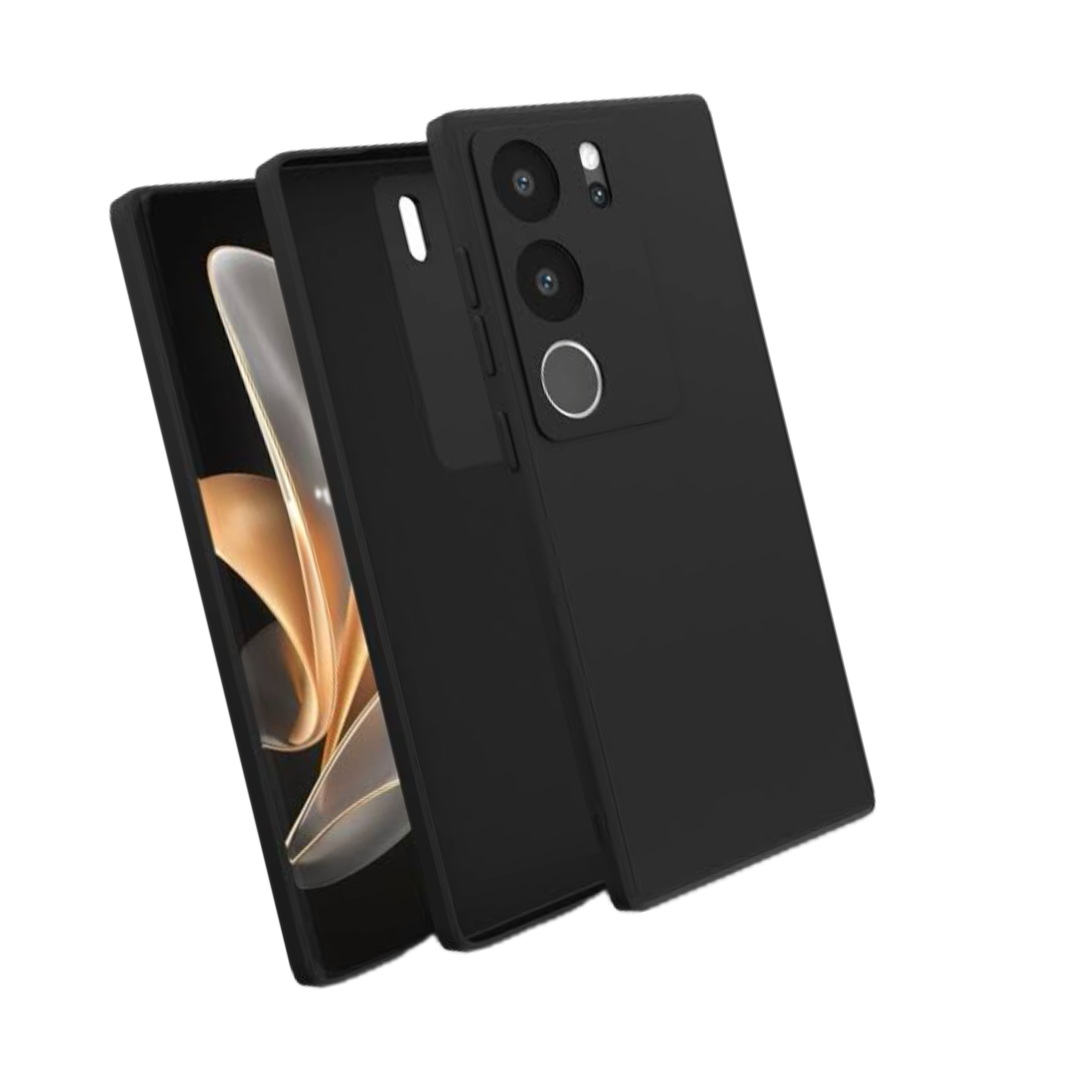 Vivo V29  Soft Silicon Case With Internal Fur