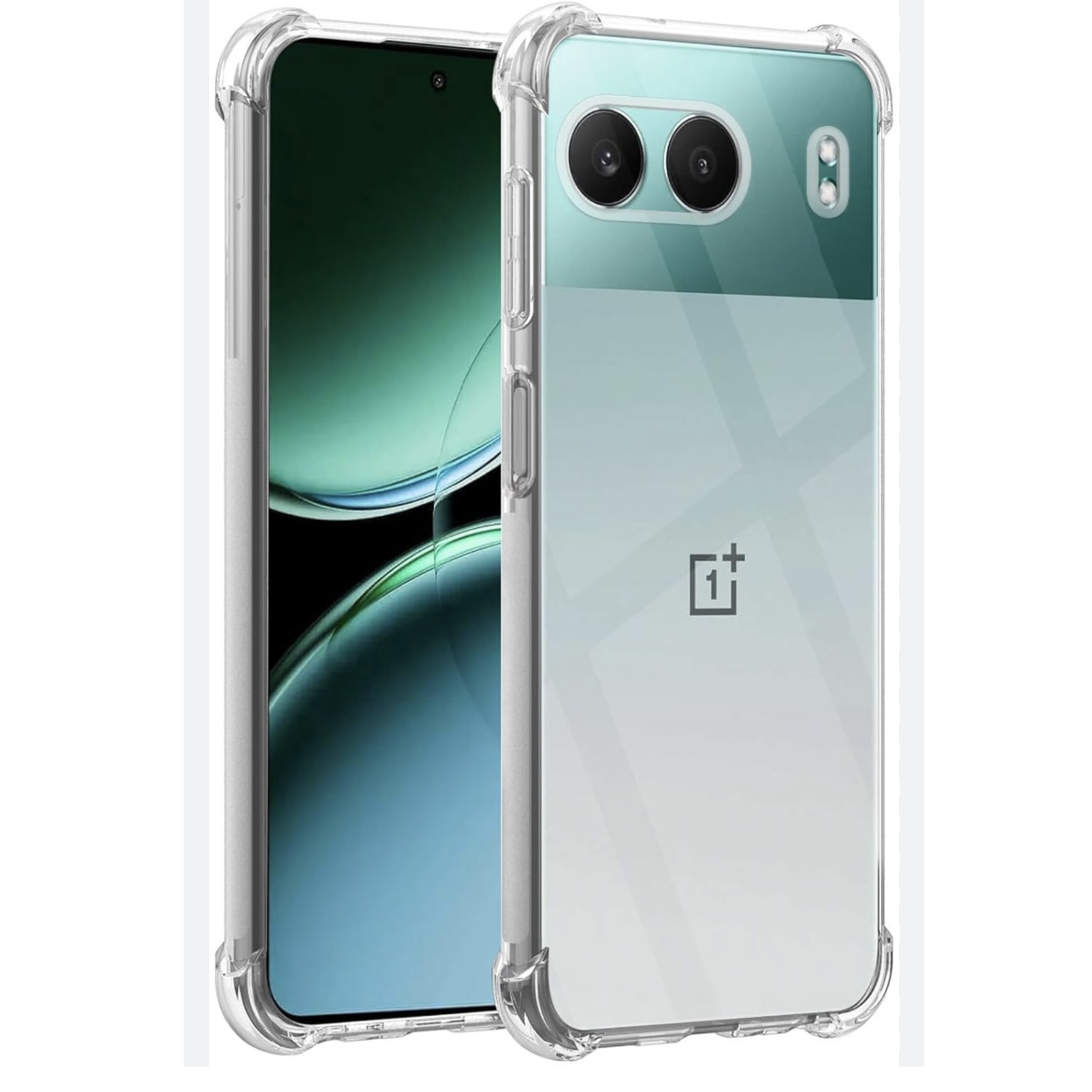 Oneplus Nord 4 TPU Transparent Case With Side Bumped - Other