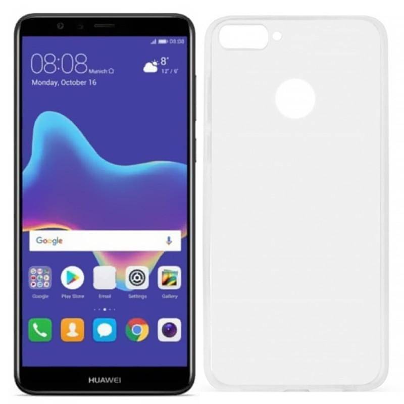 Huawei Y9(2018) TPU Transparent Case With Side Bumped