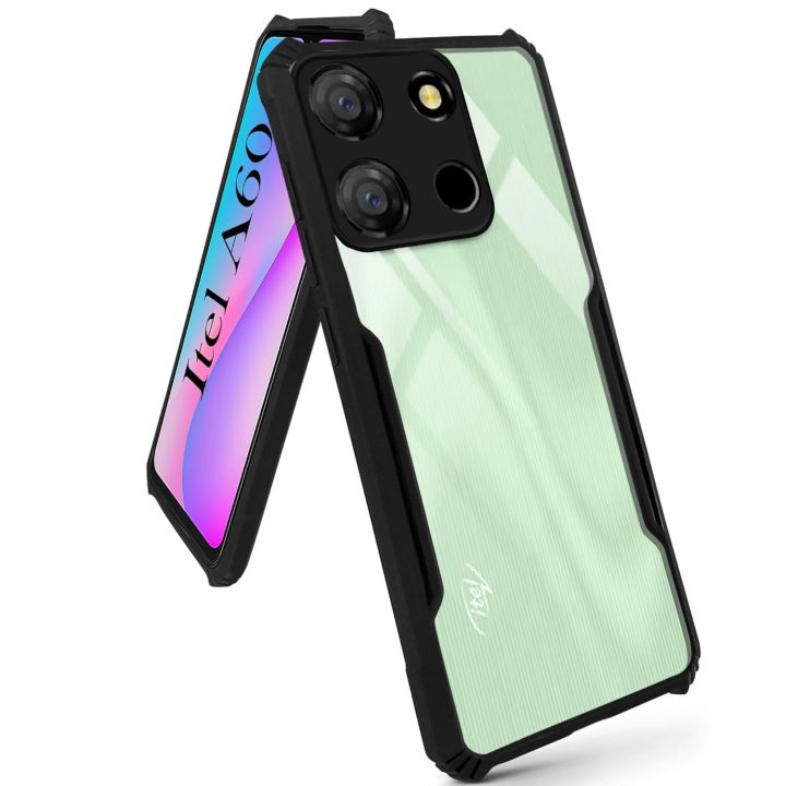 Ipaaky Case For Itel A60 - Black (Other)