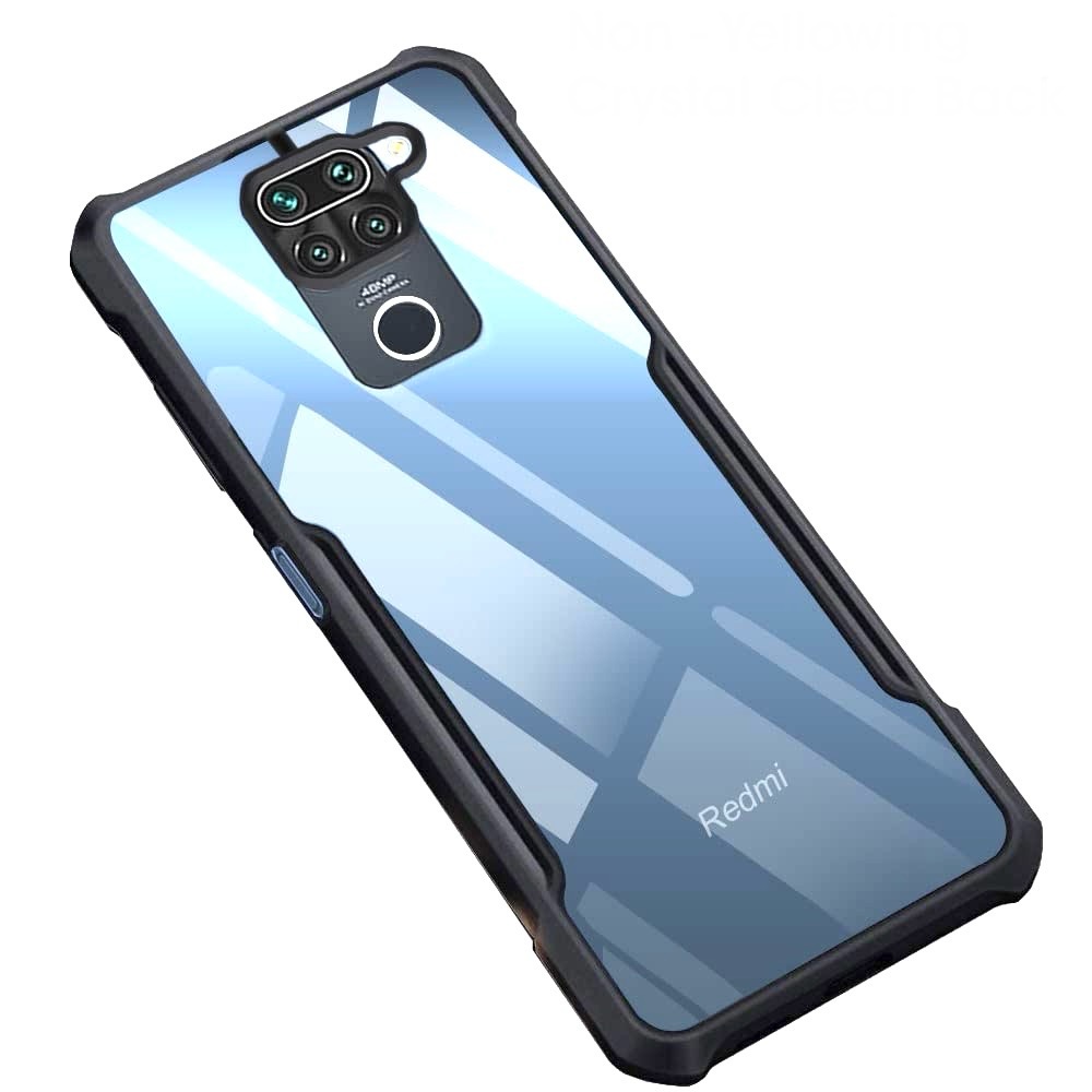 Ipaaky Case For Redmi Note 9 - Black