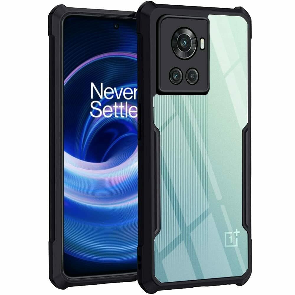 Oneplus 10R Ipaaky Case With Back Transparent - Black (Other)