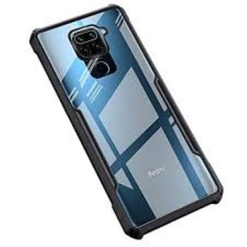 Redmi Note 9 Ipaaky Case With Back Transparent - Black (Other)
