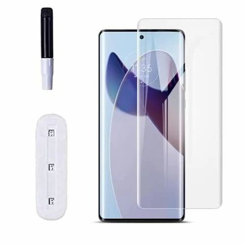 Redmi Note 15 Pro UV Curved Glass Screen Protector With Liquid & Light Protection 