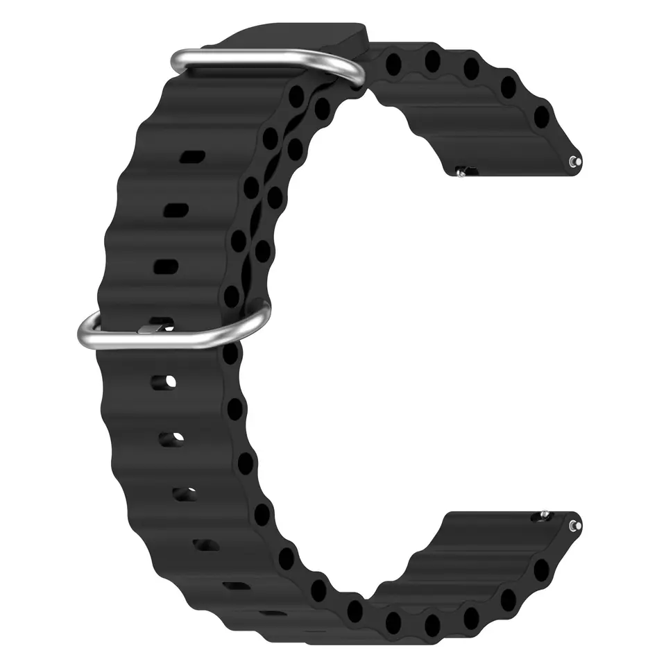Soft Silicon Ocean Loop Strap For Amazfit GTS 2 Mini/GTS 4 Mini/GTR Mini(20mm)