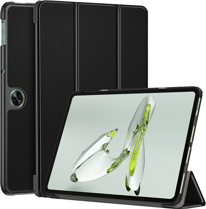 OnePlus Pad 2 Tri-Fold Leather Case With Pen Holder - Trifold (Other)