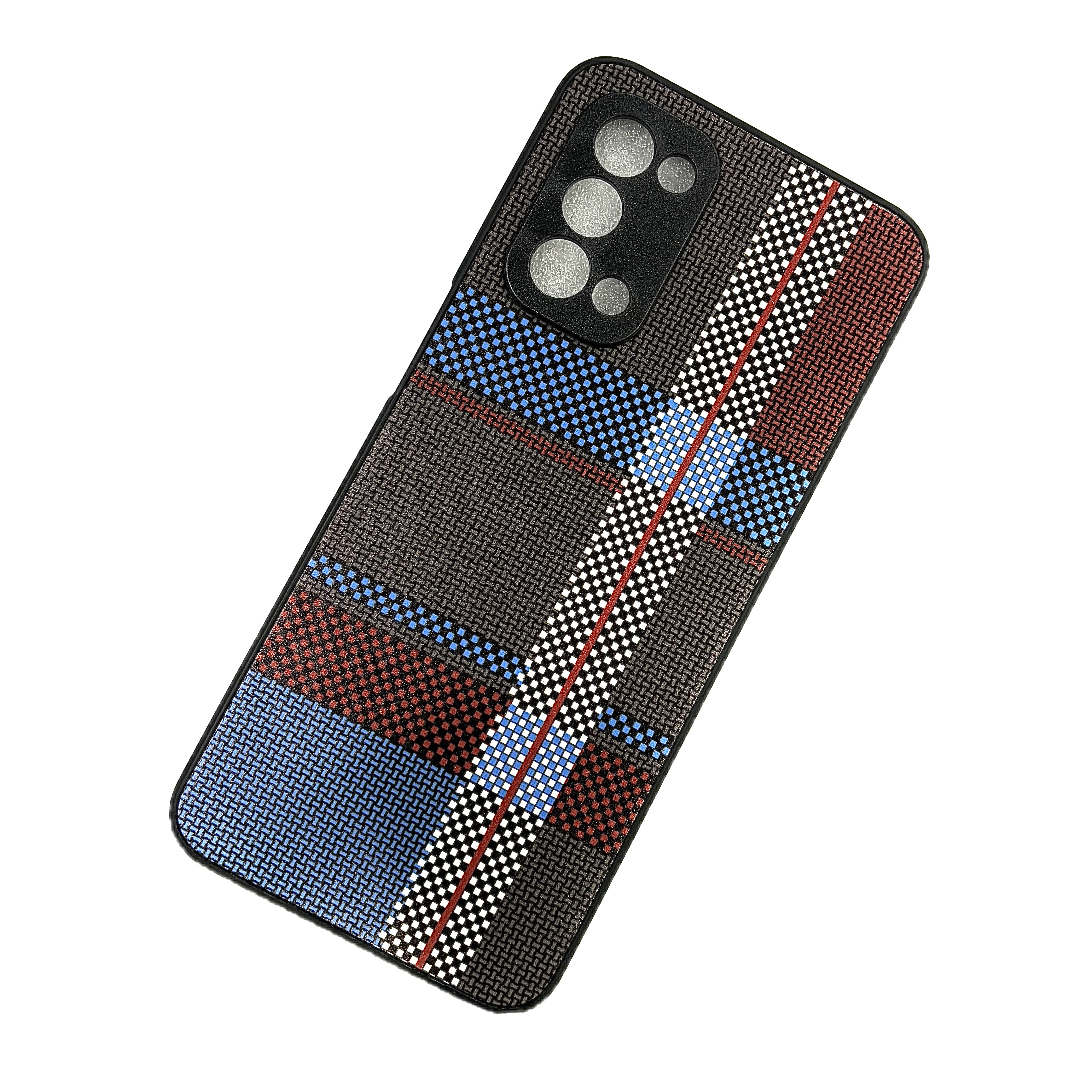 Oppo A93 (5G) Printed Pattern Lining Case With Side Silicon