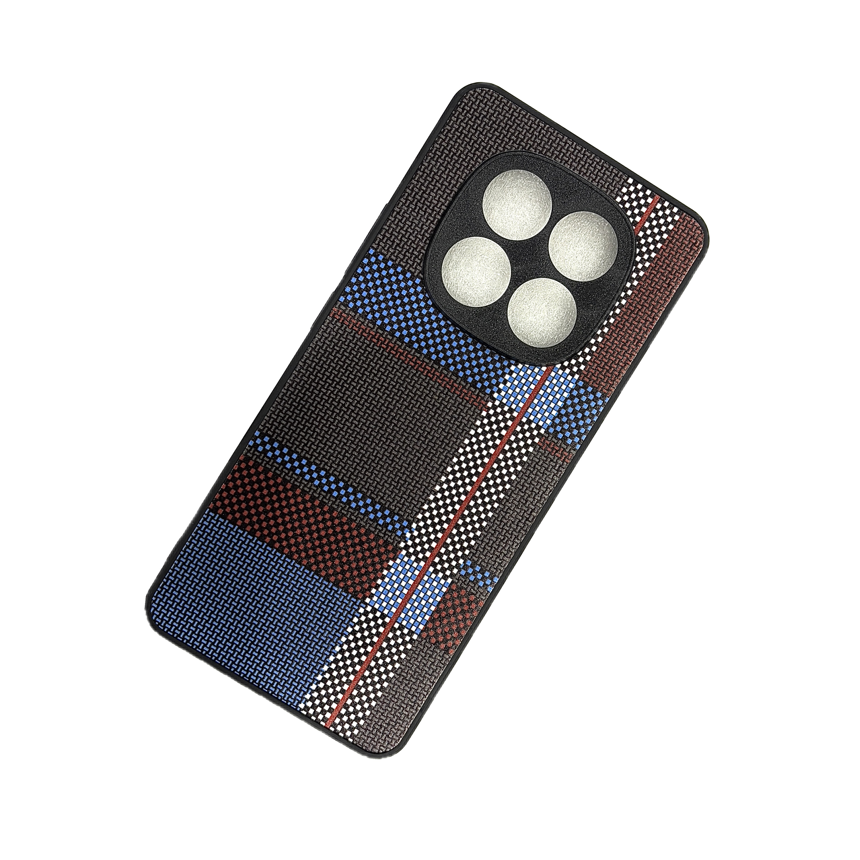 Redmi Note 15  Printed Pattern Lining Case With Side Silicon