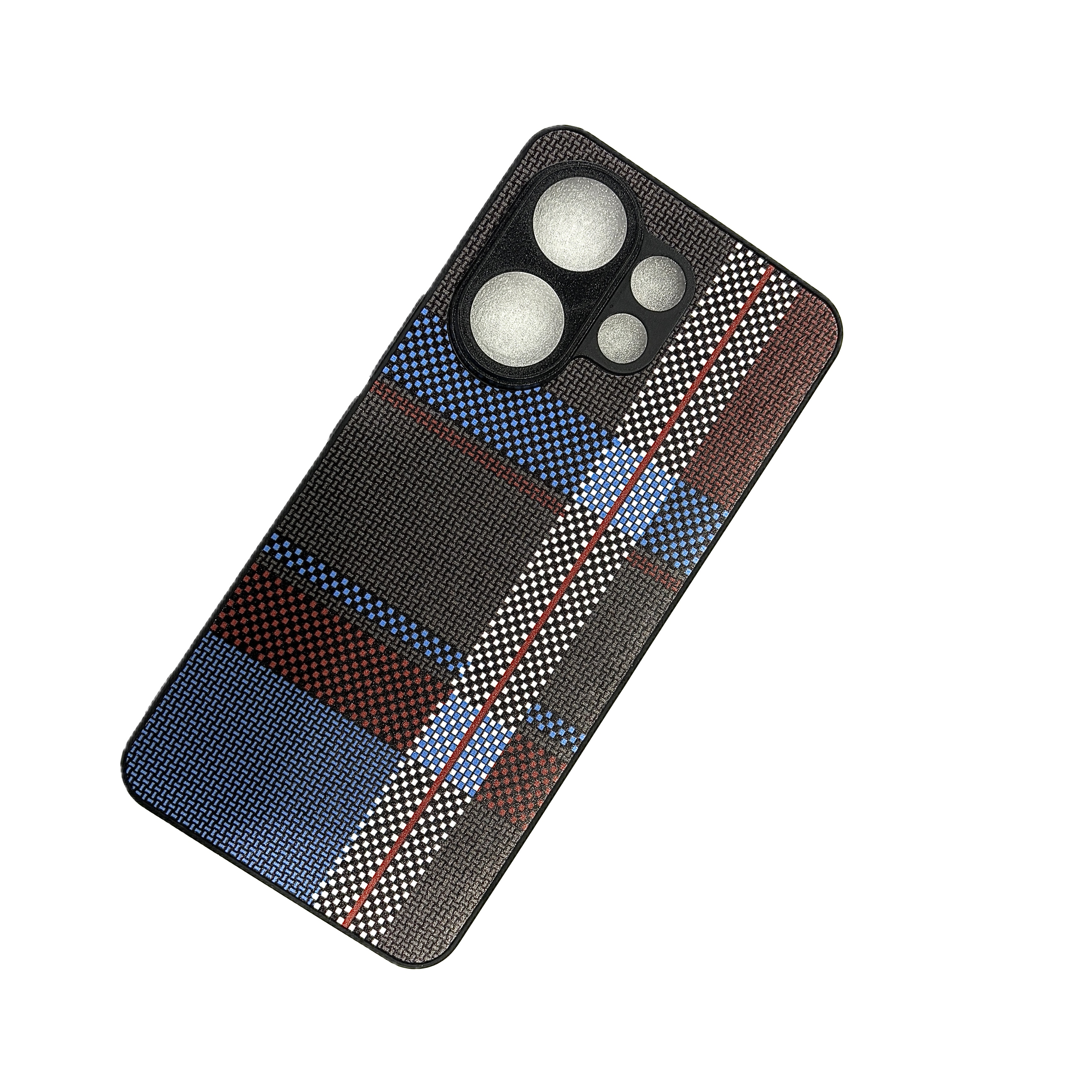 Vivo V60 Printed Pattern Lining Case With Side Silicon