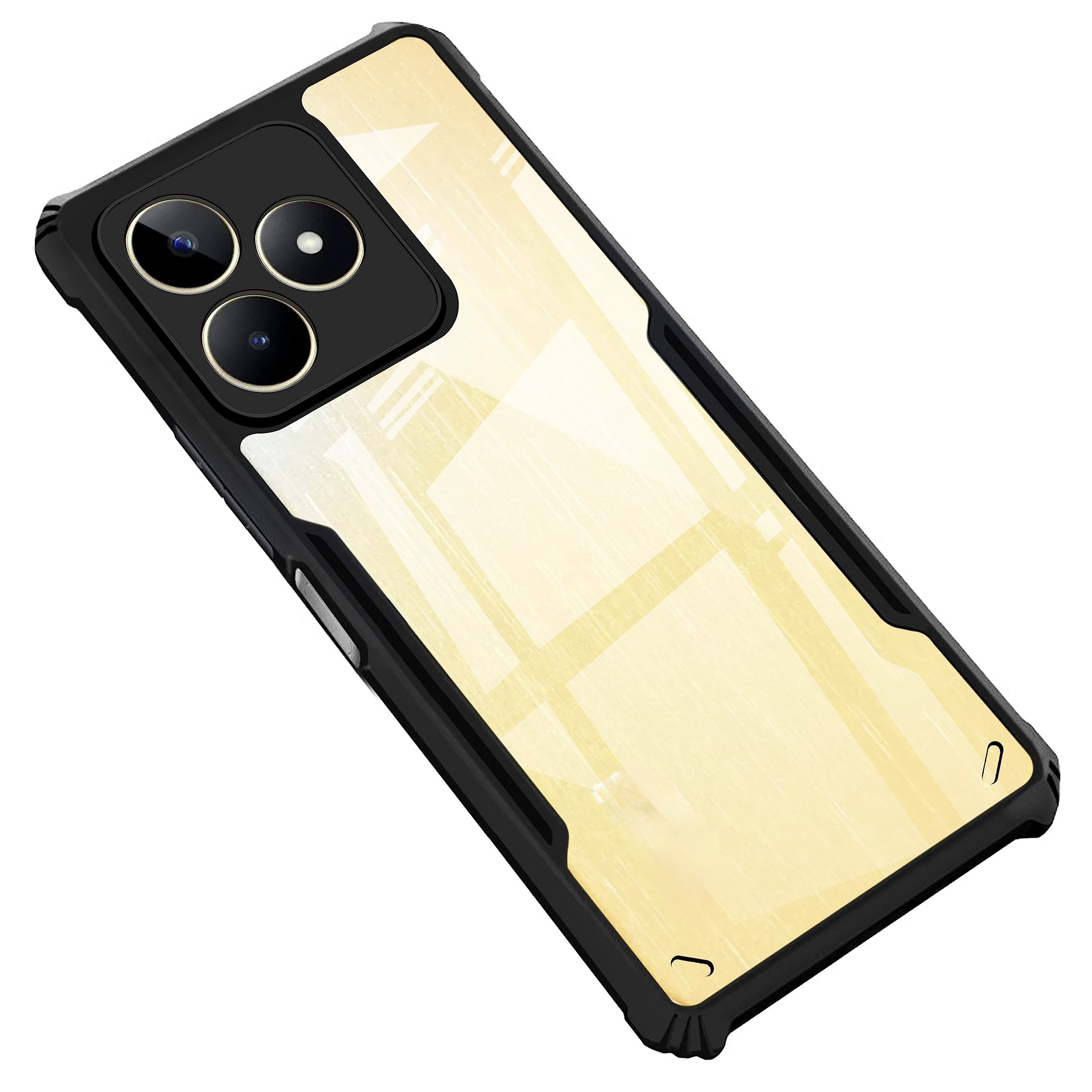 Honor 600 Lite (5g)  Ipaaky Back Transparent Case With Side Border