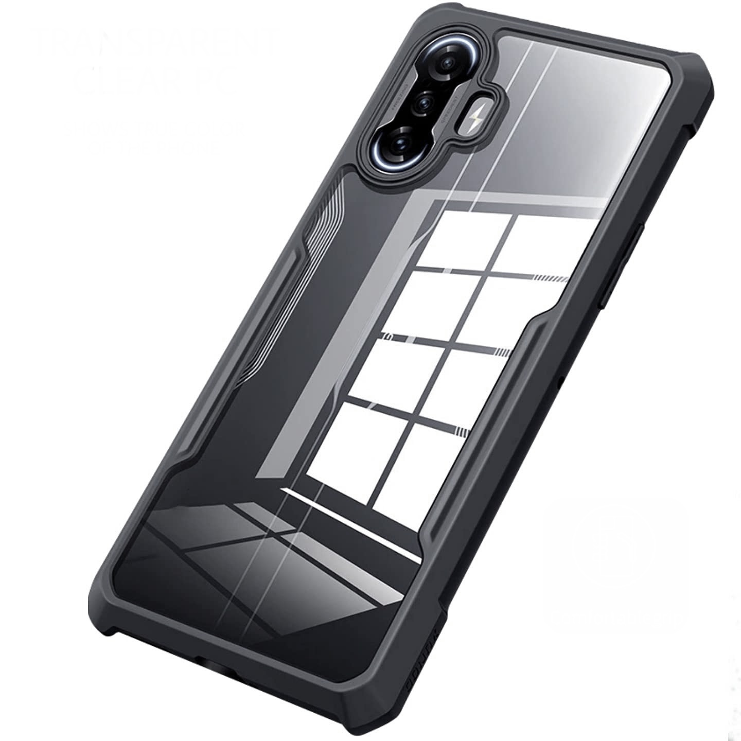 Poco F3 GT Ipaky Case With Back Transparent
