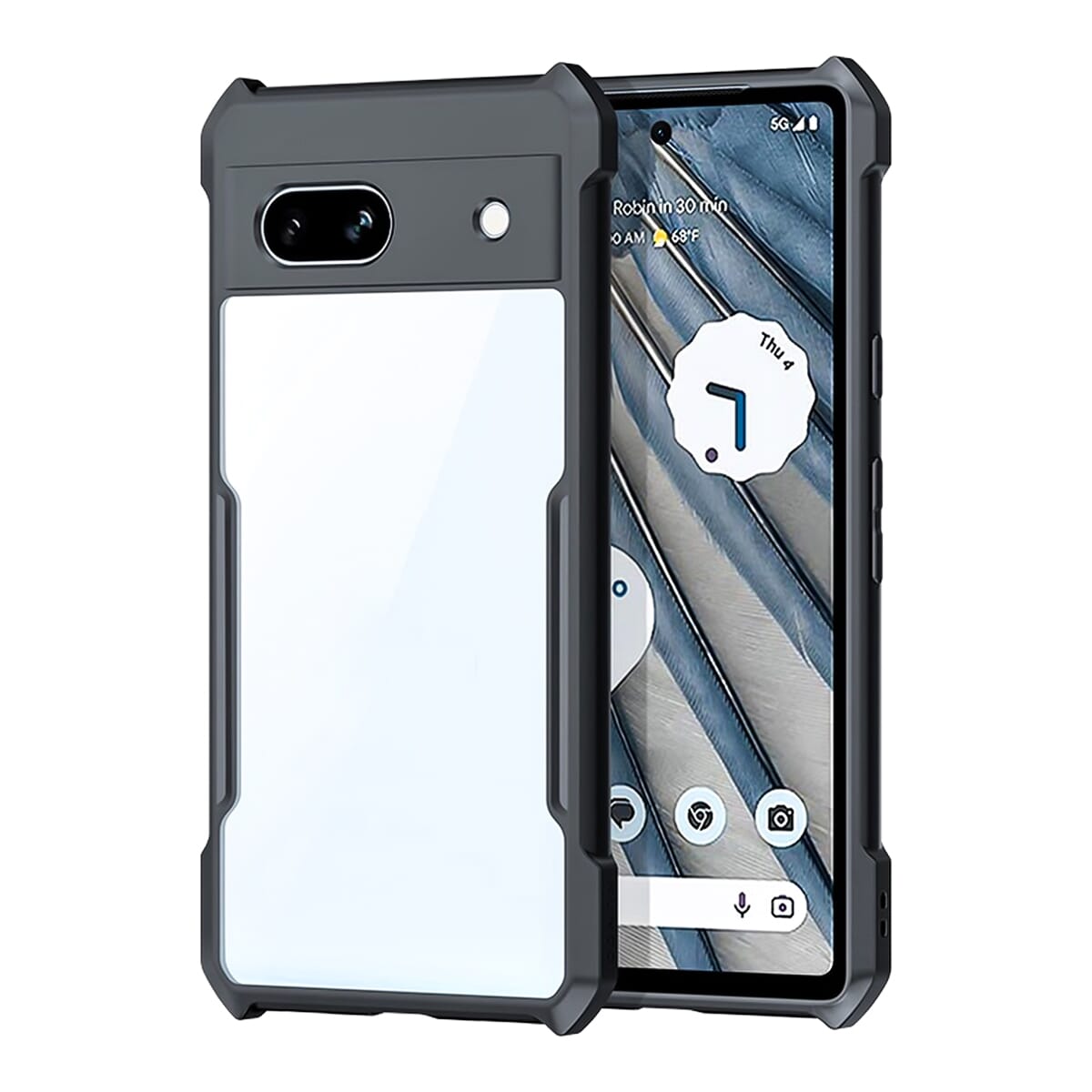 Google Pixel 6A Ipaky Case With Back Transparent