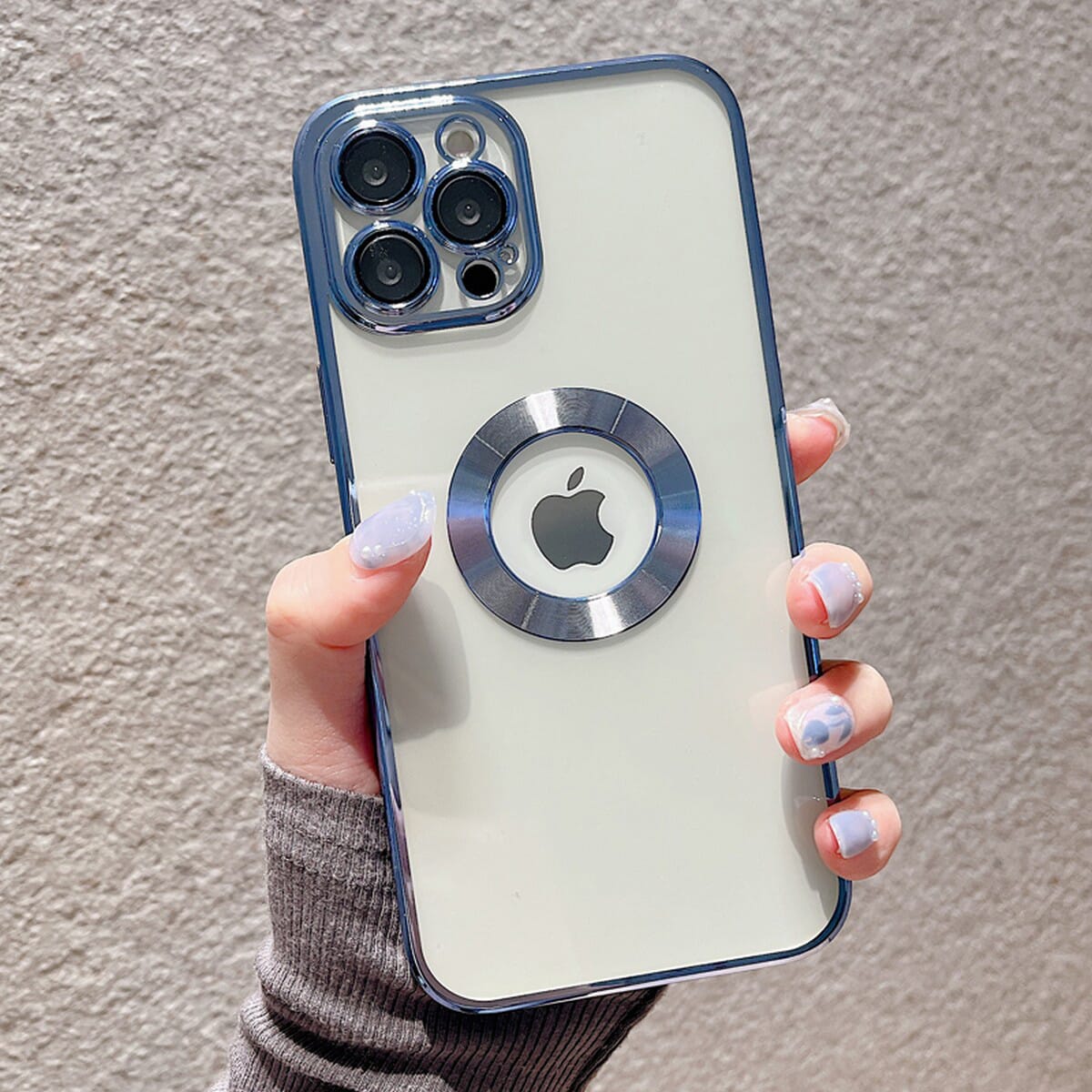 Viral Logo Cut Ceramic Case For Iphone 13 Pro Max