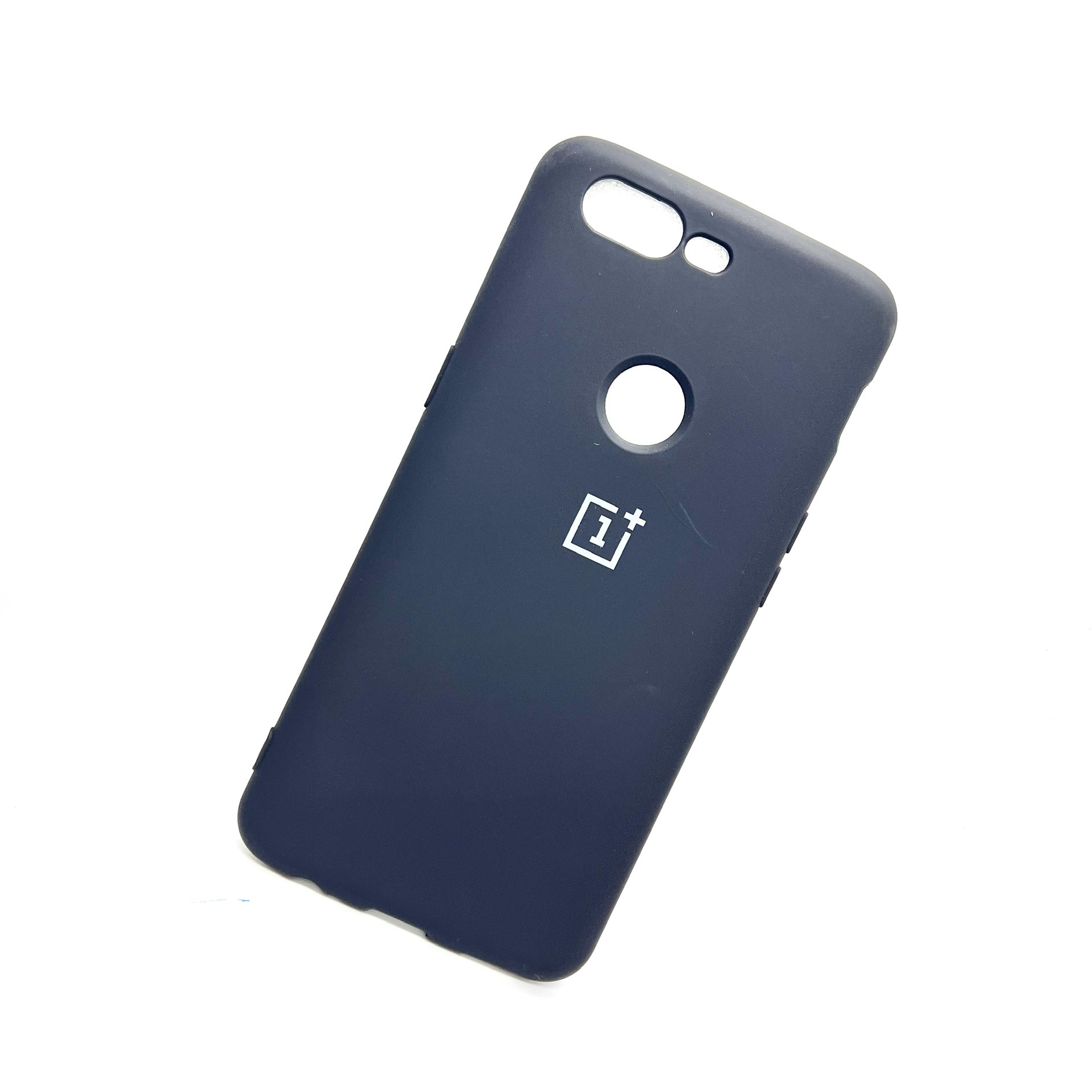 Soft Silicon Case With Fur Inside For OnePlus 5T - Black