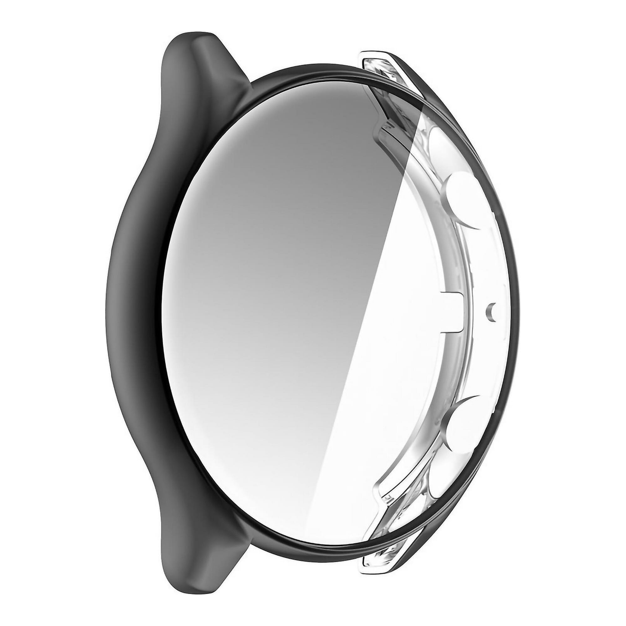 Amazfit GTR 3/3 Pro TPU Flexible Full Watch Case With Protection Glass - Black