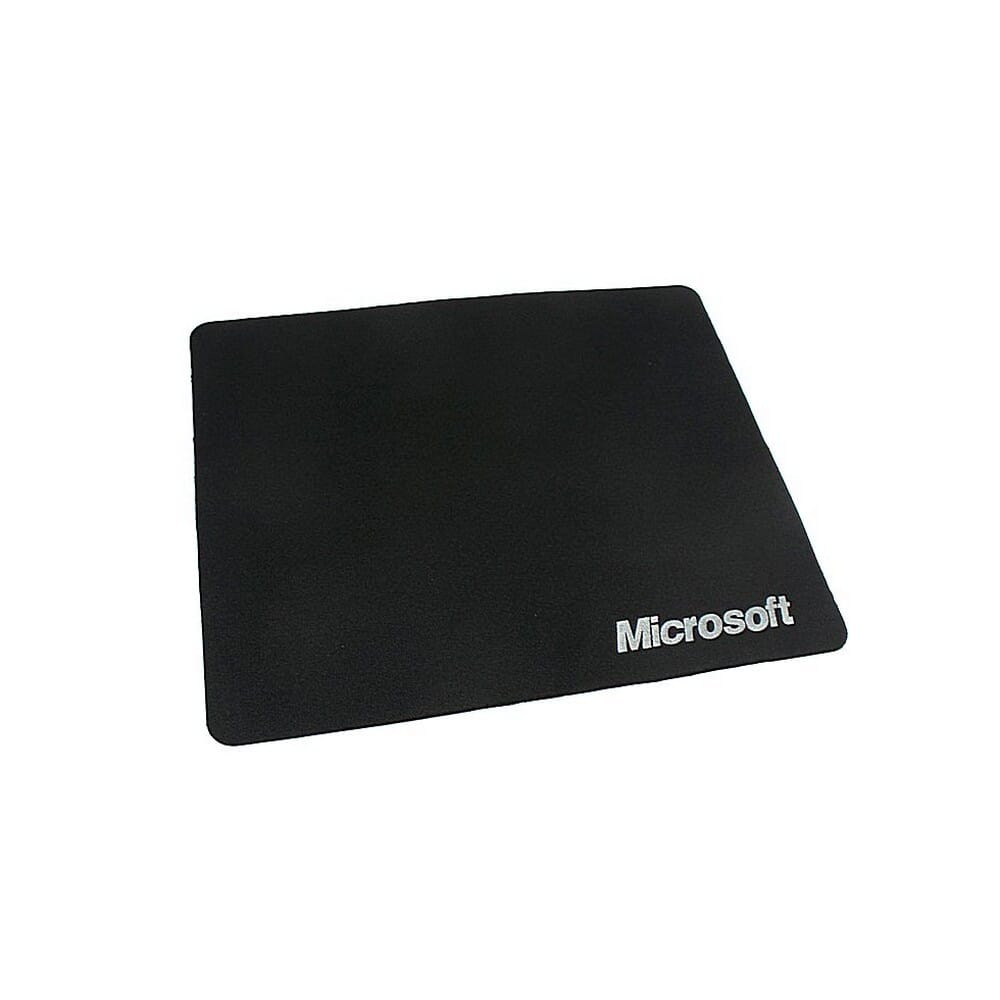 Black Square Soft Mousepad - Black