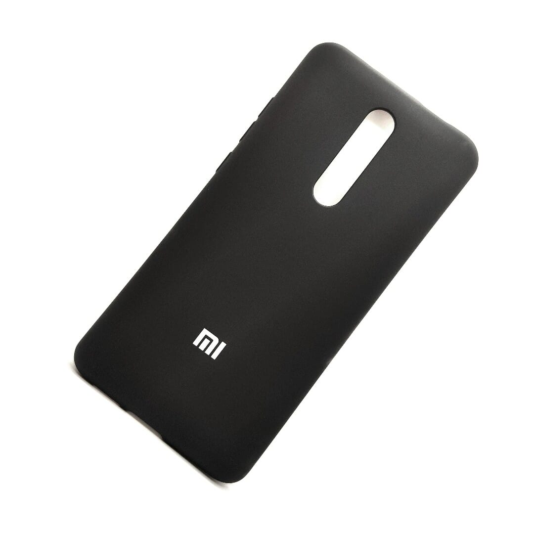 Soft Silicon Case With Fur Inside  For Redmi K20/K20 Pro - Black