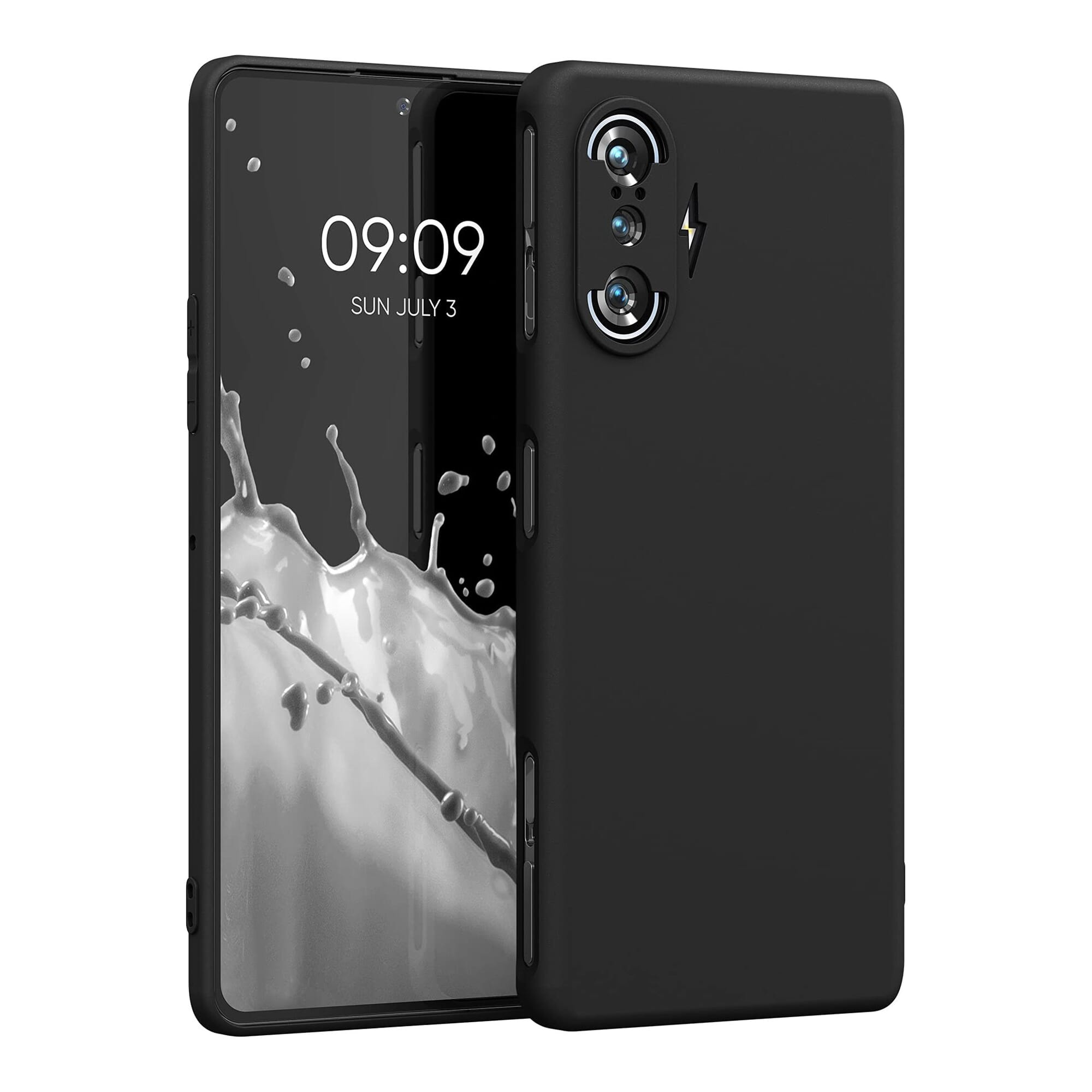 Soft Silicon Case With Fur Inside  For Poco F3 GT