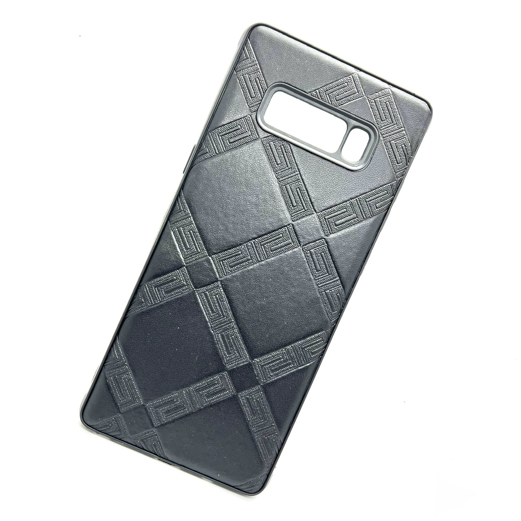 Samsung Note 8 Finish Leather Camera Protection Case