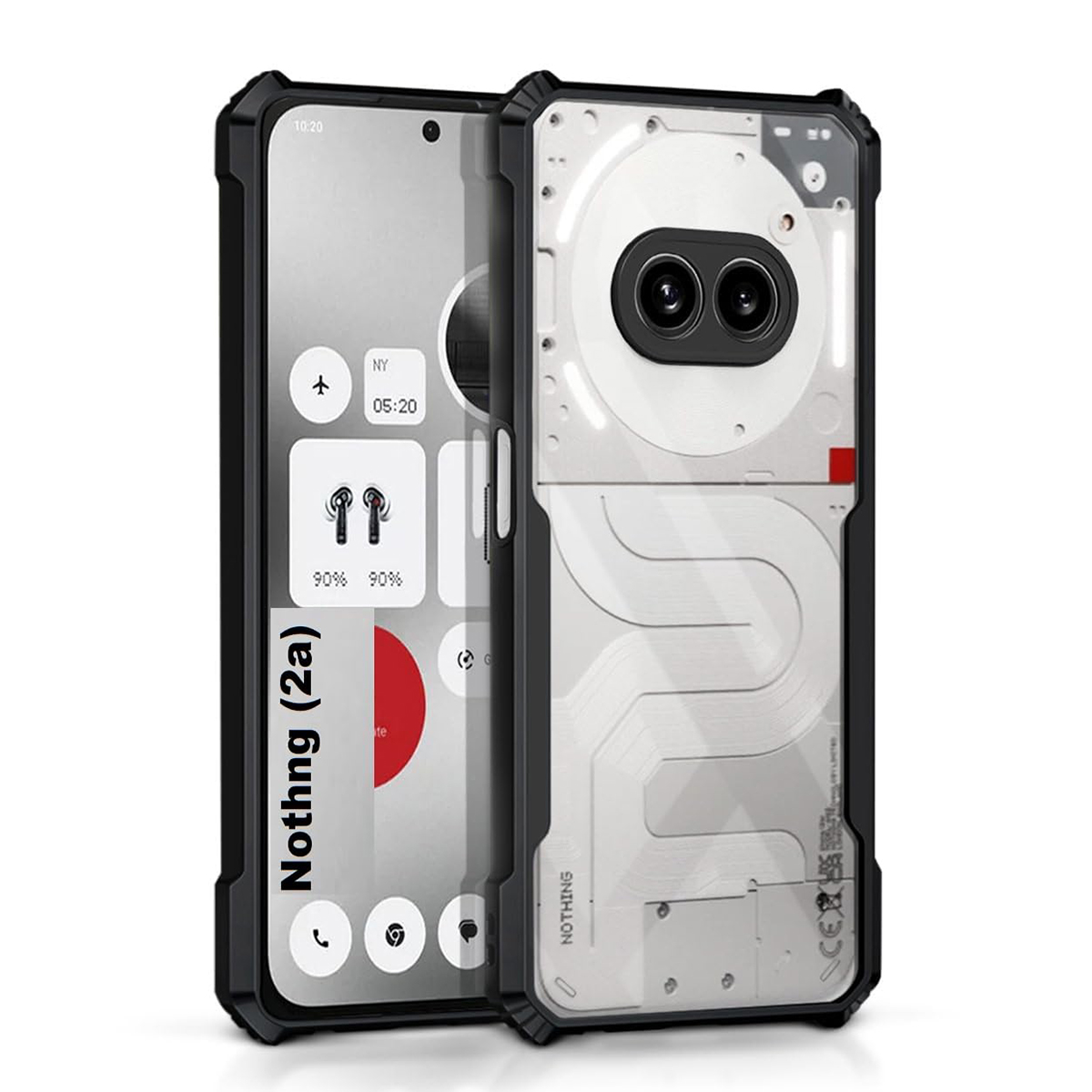 Nothing Phone 2a Plus Ipaky Case With Back Transparent