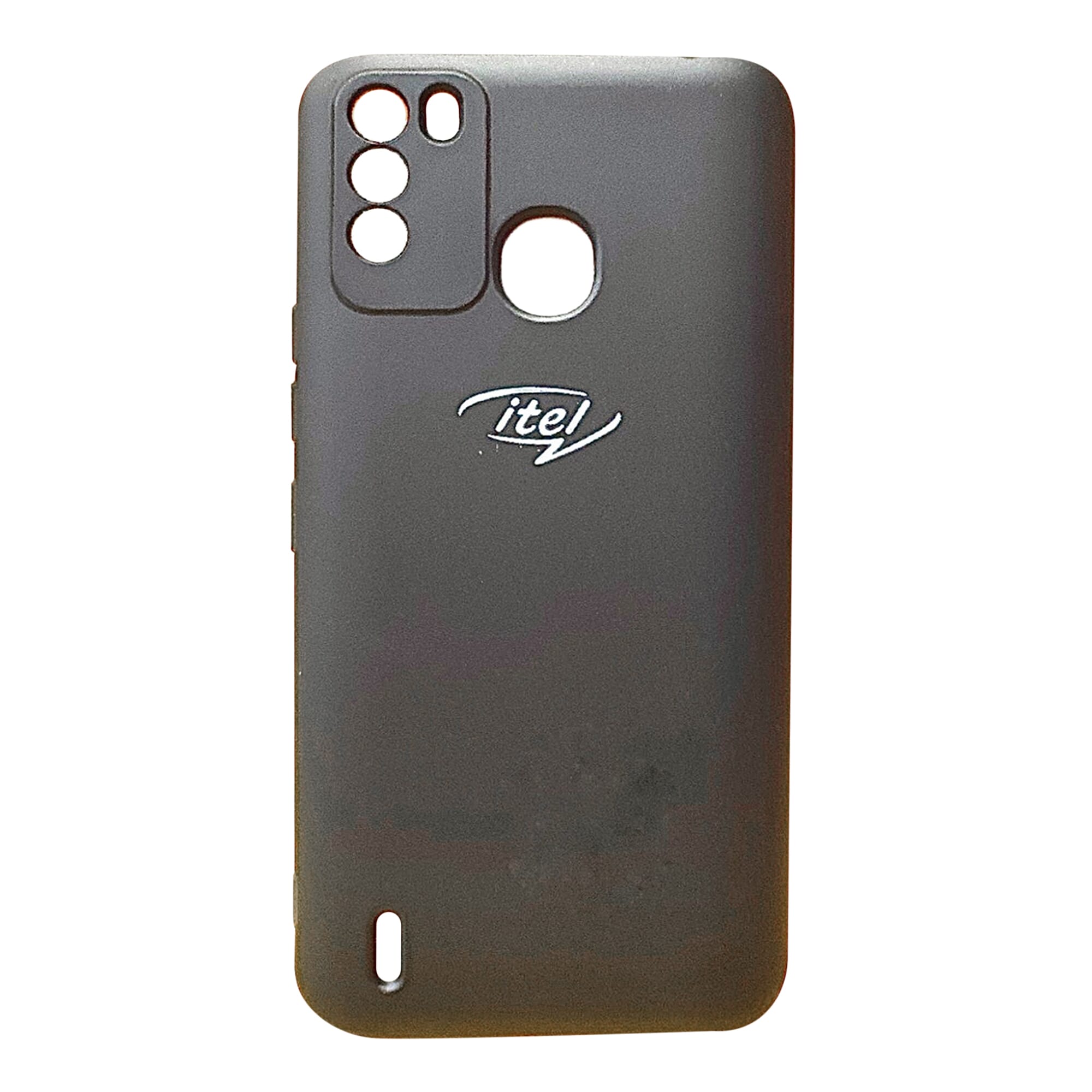 Soft Silicon Case With Fur Inside For Itel Vision 1 Pro