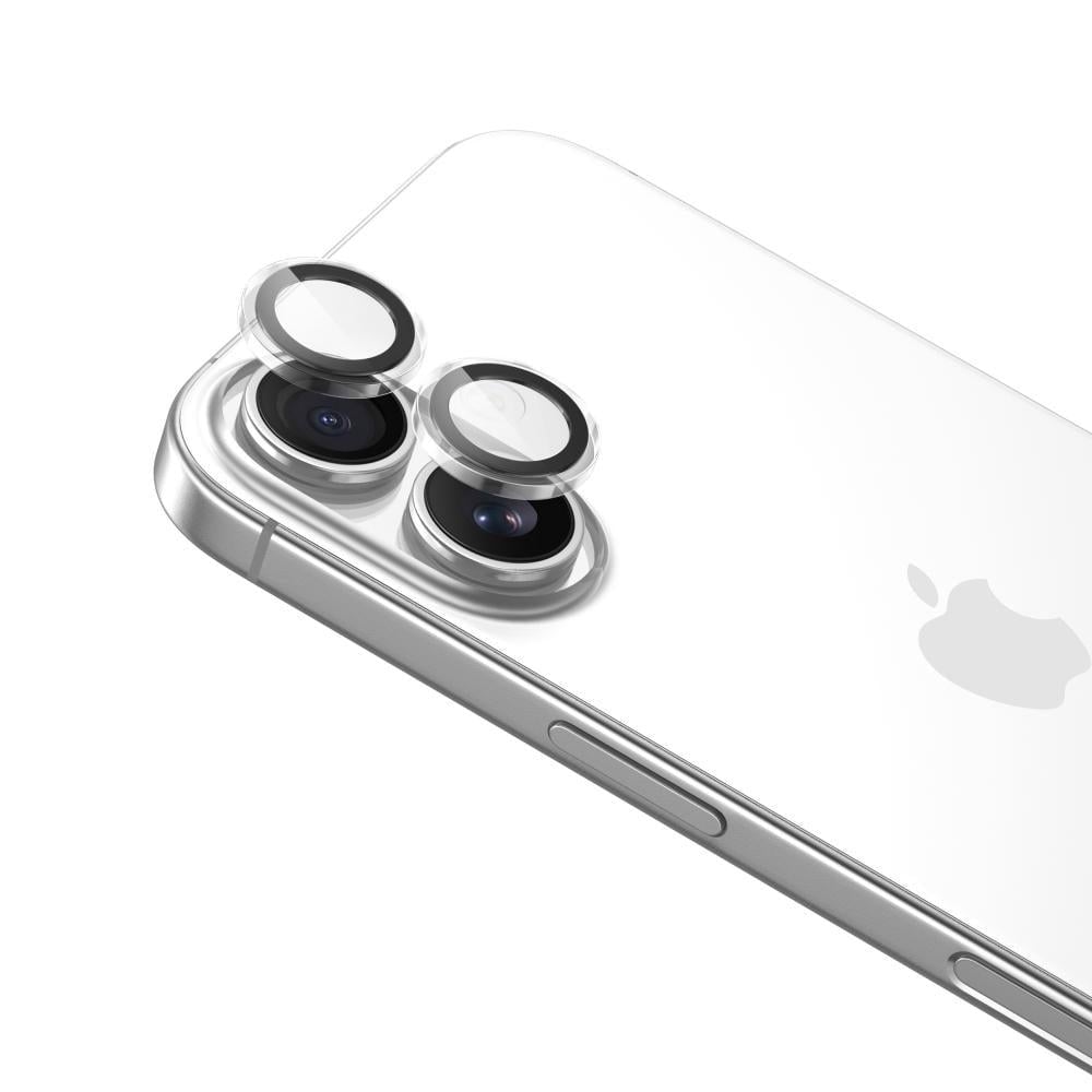 Iphone 17 Metallic Ring Glass Camera Protection