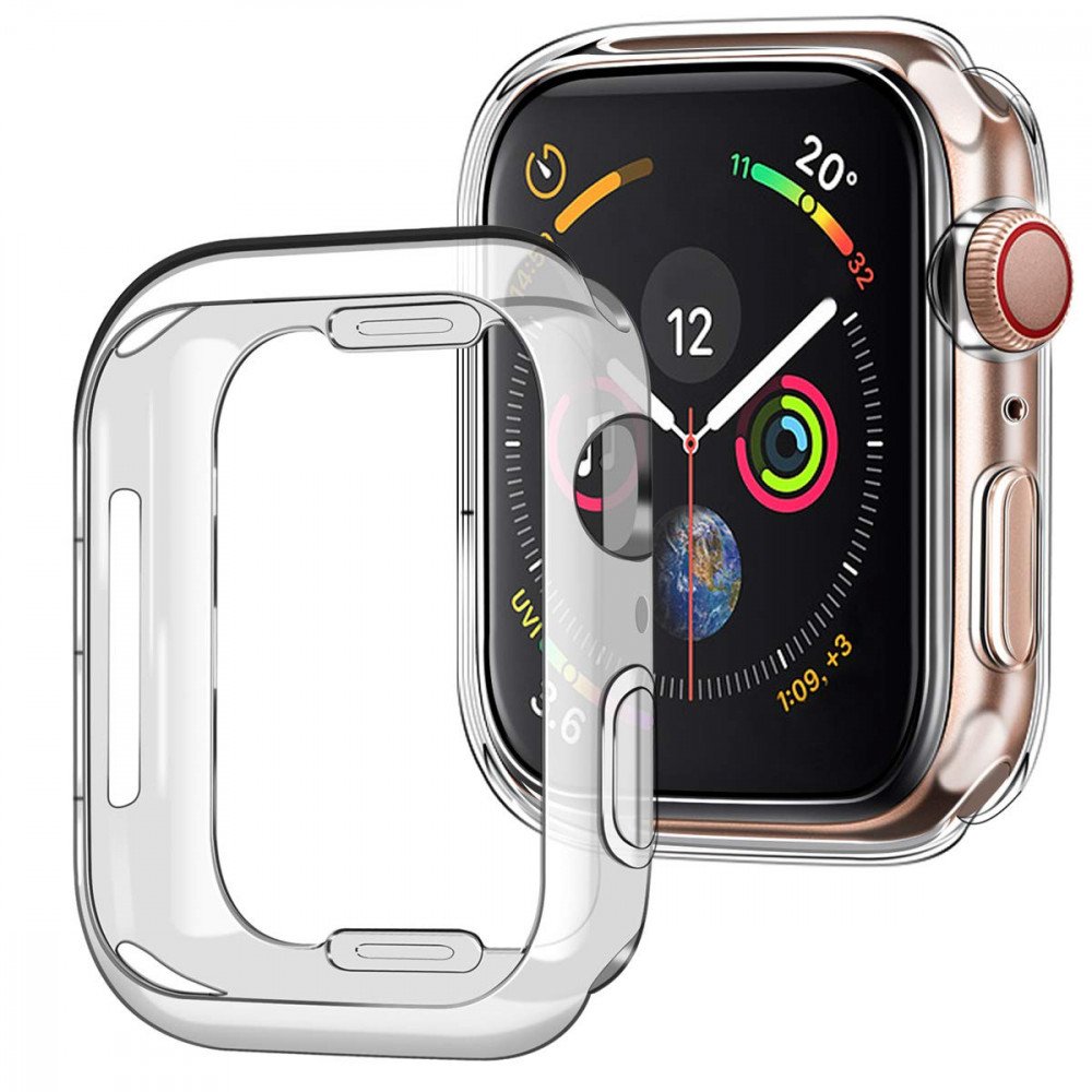 Apple Watch 38mm Full Case With Protection Glass - Clear