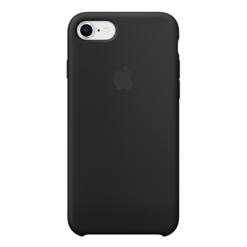 Iphone 6/6s Soft Silicon Case With Fur Inside - Black