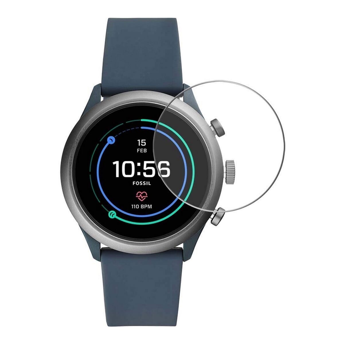 Ceramic Full Glue Flexible Screen Protector For Tic Watch C2