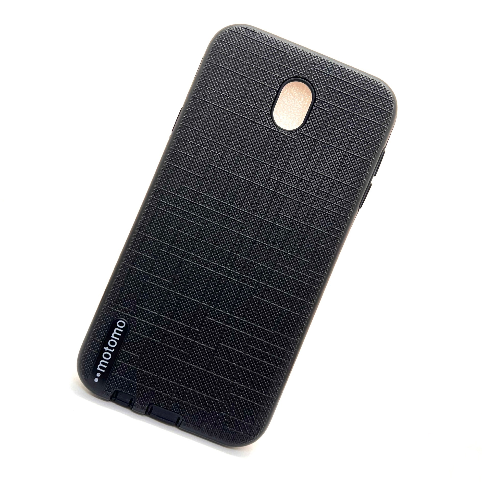 Samsung Galaxy J7 Pro Hard Motomo Case - Black