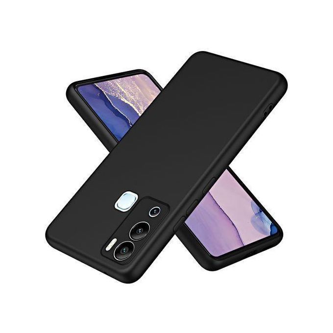 Infinix Hot 12i Soft Silicon Case With Fur Inside