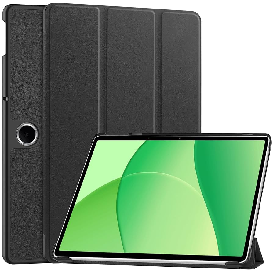 Oneplus Pad Go Trifold Stand Leather Case With Pen Holder