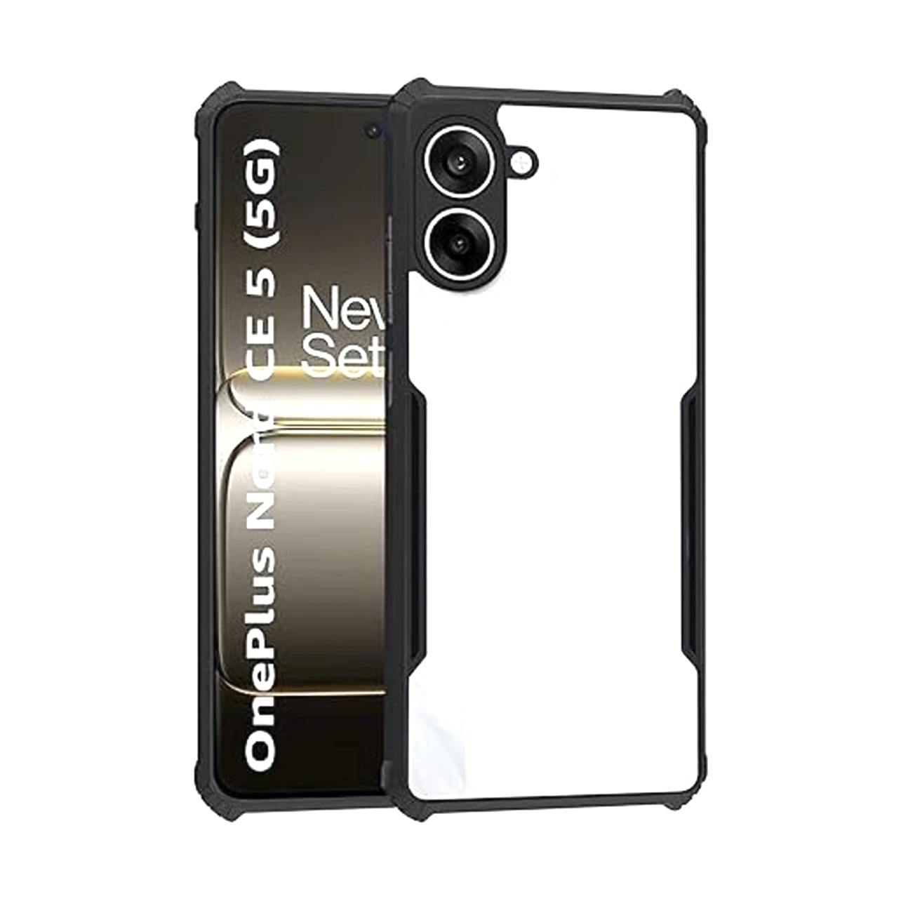 Oneplus Nord CE 5 Ipaaky Case With Back Transparent