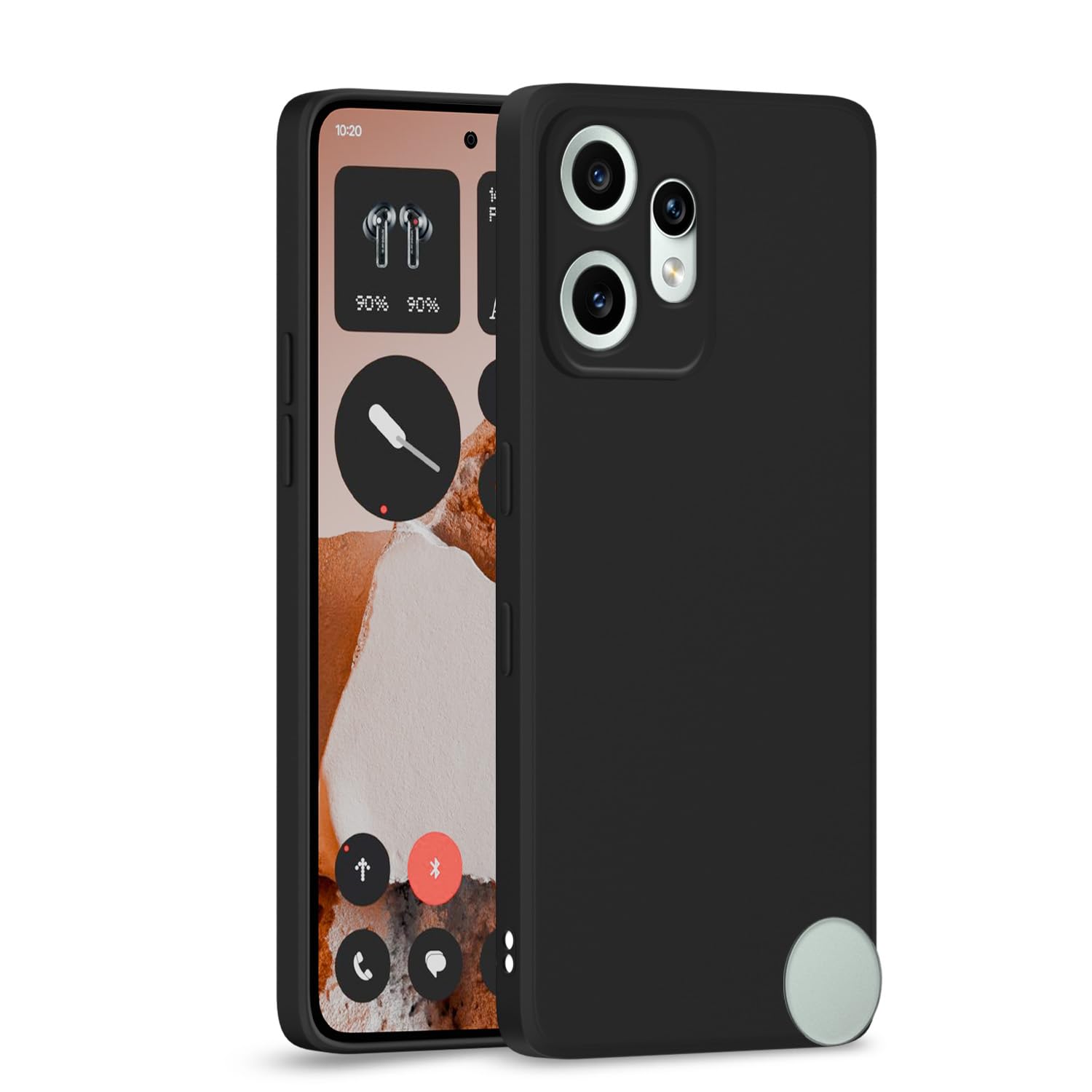 Cmf Phone 2 Pro Silicon Case With Fur Inside