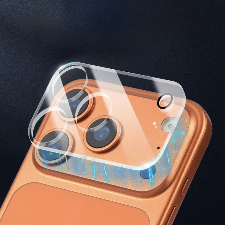 Iphone 17 Pro Max Full Glue Camera Protection Transparent Glass