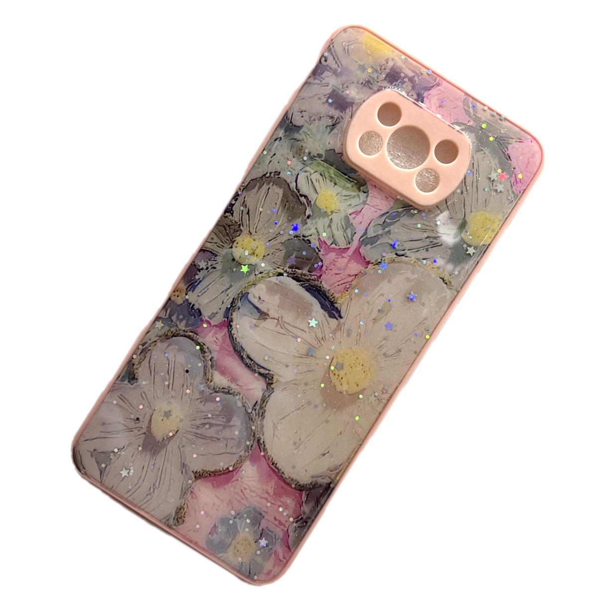 Poco X3/X3 Pro Camera Protection Glitter Case