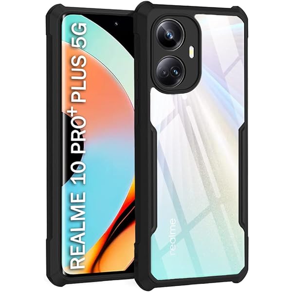 Realme 10 Pro Plus (5g) Ipaky Case With Back Transparent